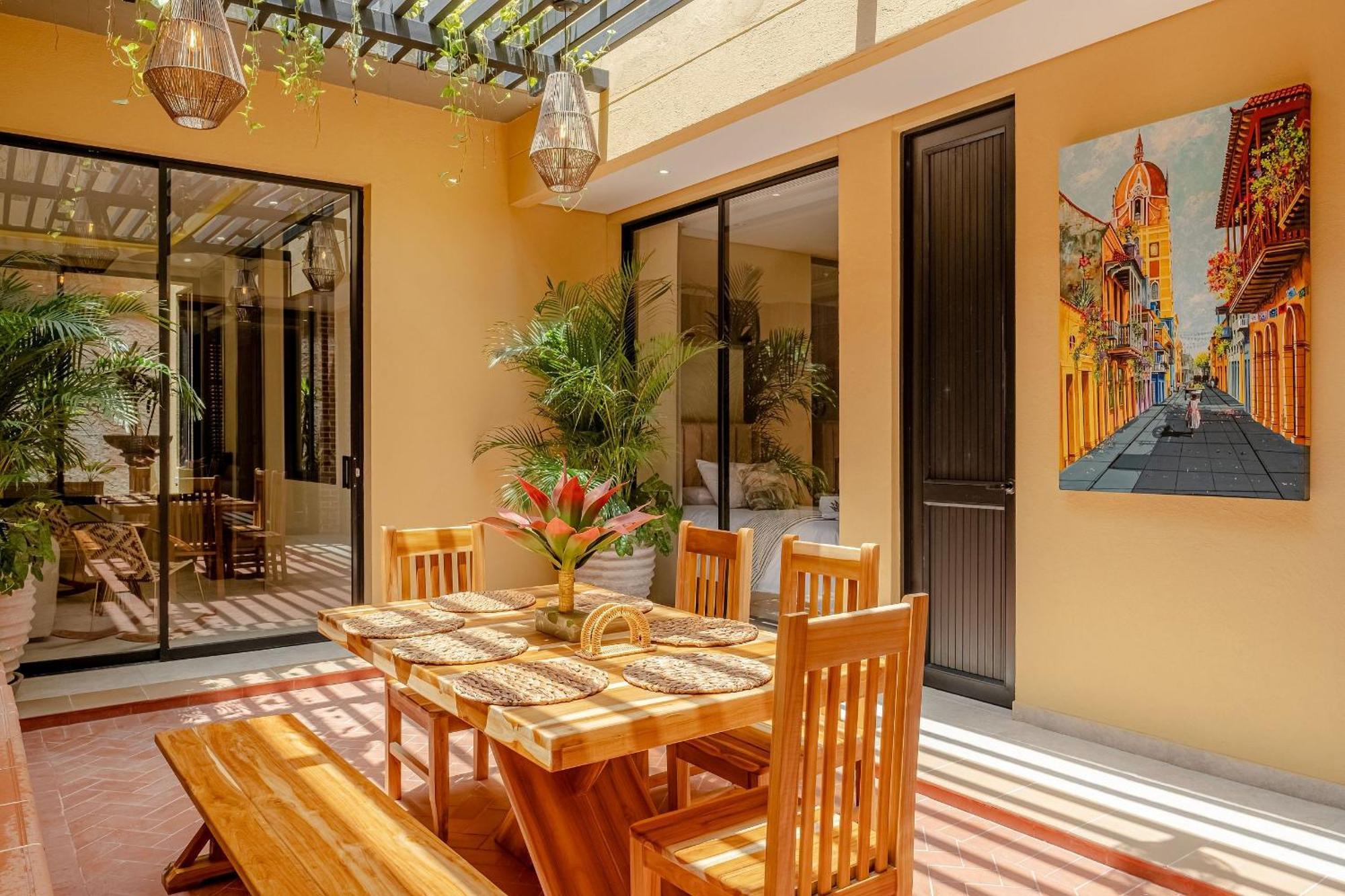 Сasa de vacaciones Oasis Colombomexicano En El Corazon De Cartagena