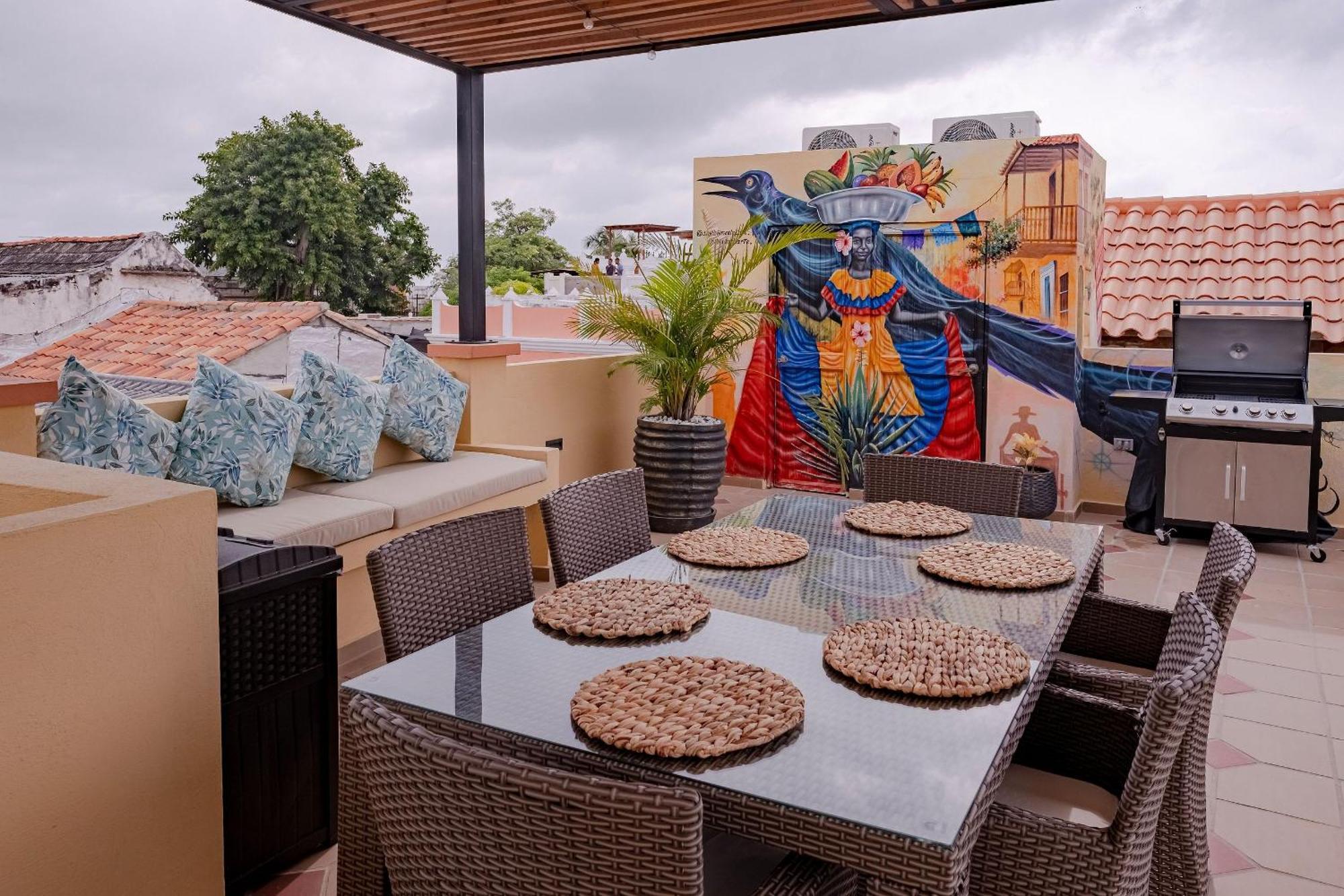 Сasa de vacaciones Oasis Colombomexicano En El Corazon De Cartagena